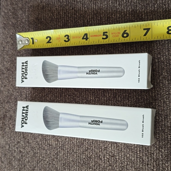 YOUTH FORIA BRAND WOMEN'S #102 BLUSH BRUSH BUNDLE OF 2 - Picture 8 of 11